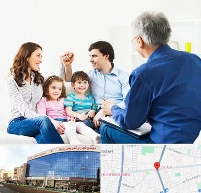 مشاور خانواده در نصف راه تبریز