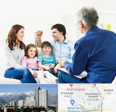 مشاور خانواده در شهرک غرب تهران