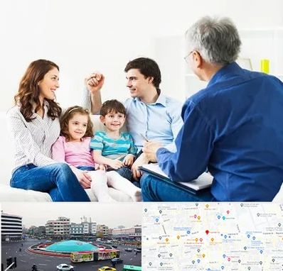 مشاور خانواده در میدان انقلاب