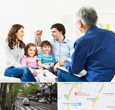 مشاور خانواده در ظفر