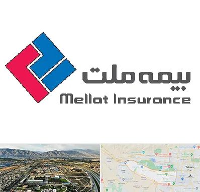 بیمه ملت در منطقه 21 تهران 