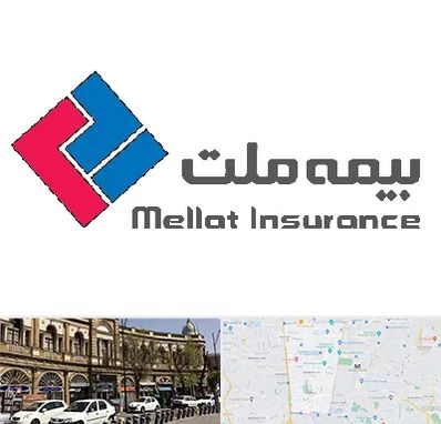 بیمه ملت در منطقه 11 تهران 