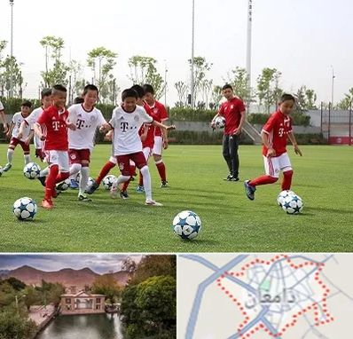 مدرسه فوتبال کودکان در دامغان