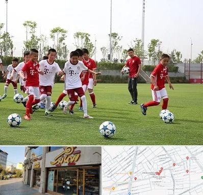 مدرسه فوتبال کودکان در عطاران قم