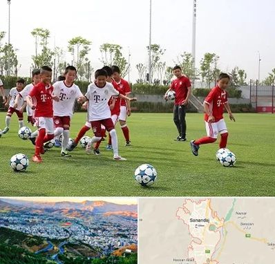 مدرسه فوتبال کودکان در سنندج