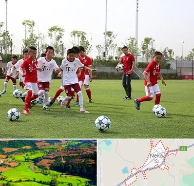 مدرسه فوتبال کودکان در نکا