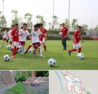 مدرسه فوتبال کودکان در سراوان