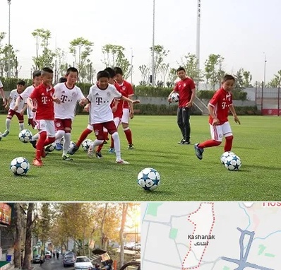 مدرسه فوتبال کودکان در کاشانک