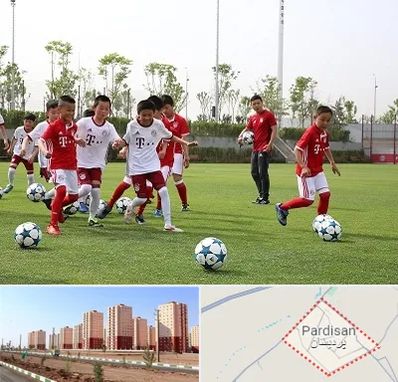 مدرسه فوتبال کودکان در پردیسان قم