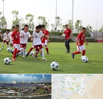 مدرسه فوتبال کودکان در منطقه 15 تهران