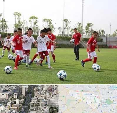 مدرسه فوتبال کودکان در منطقه 18 تهران
