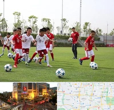 مدرسه فوتبال کودکان در جنت آباد تهران