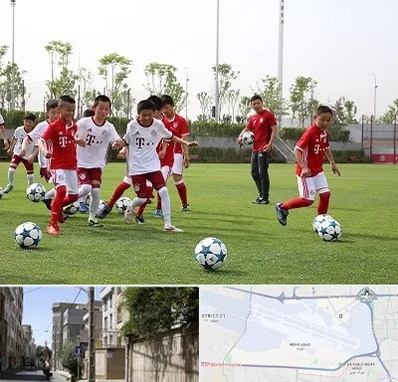 مدرسه فوتبال کودکان در مهرآباد
