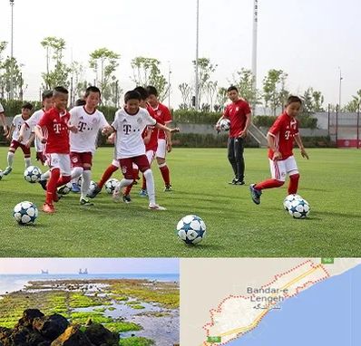 مدرسه فوتبال کودکان در بندرلنگه