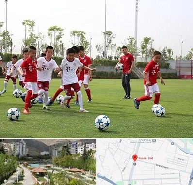 مدرسه فوتبال کودکان در بلوار تعاون