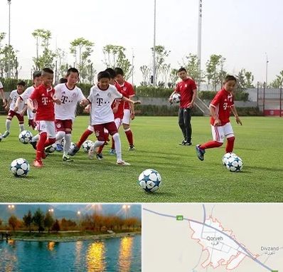 مدرسه فوتبال کودکان در قروه