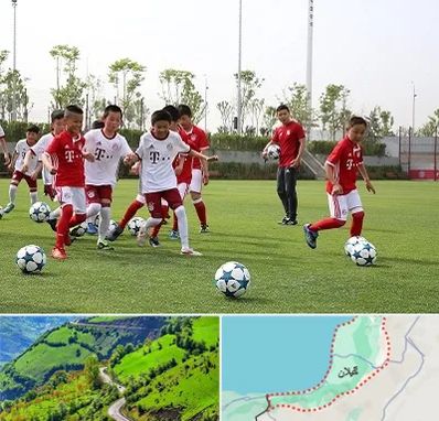 مدرسه فوتبال کودکان در گیلان
