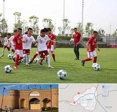 مدرسه فوتبال کودکان در ایرانشهر