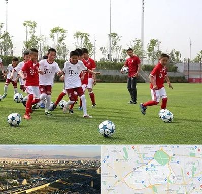 مدرسه فوتبال کودکان در منطقه 19 تهران