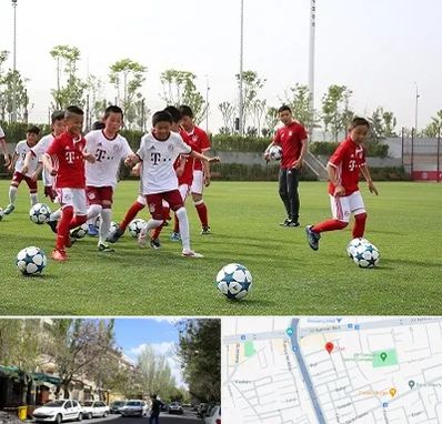 مدرسه فوتبال کودکان در کوی فیروز تبریز