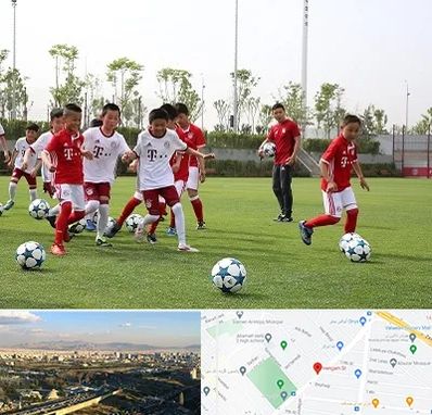 مدرسه فوتبال کودکان در هنگام