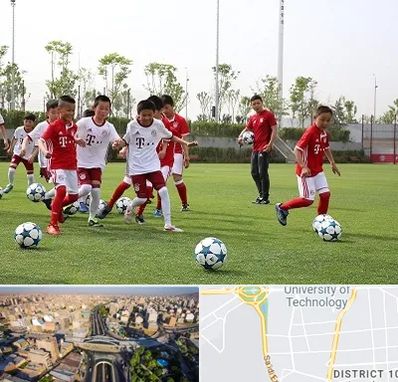 مدرسه فوتبال کودکان در استاد معین