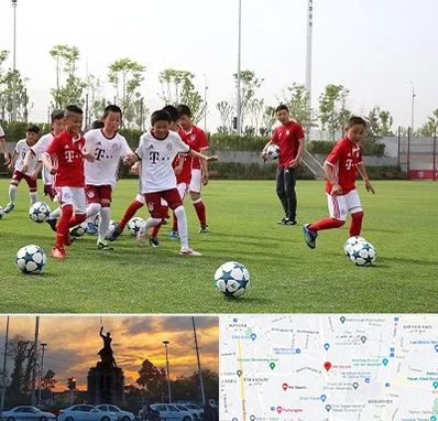 مدرسه فوتبال کودکان در میدان حر