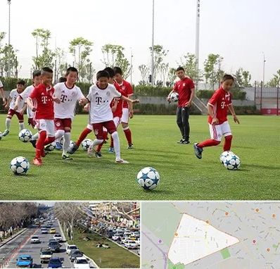مدرسه فوتبال کودکان در احمدآباد مشهد
