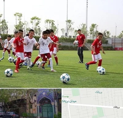 مدرسه فوتبال کودکان در بریانک