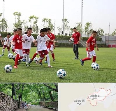مدرسه فوتبال کودکان در شاندیز مشهد