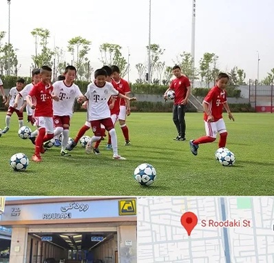 مدرسه فوتبال کودکان در رودکی