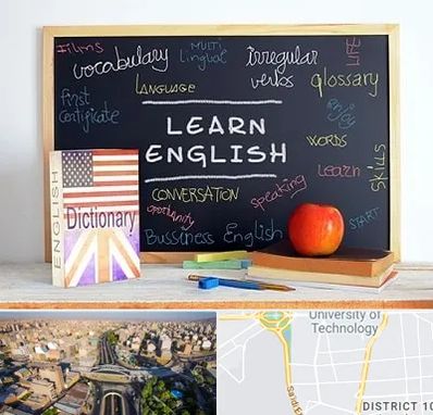 آموزشگاه زبان انگلیسی در استاد معین