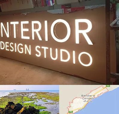 تابلو فلکسی در بندرلنگه