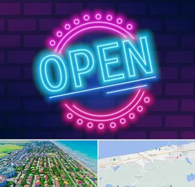 تابلو نئون در فریدونکنار