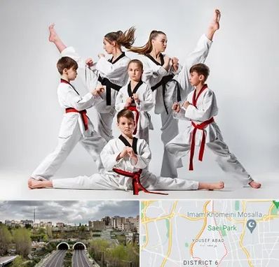 باشگاه کاراته در یوسف آباد 