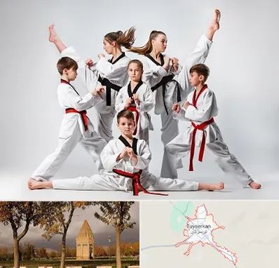 باشگاه کاراته در تویسرکان