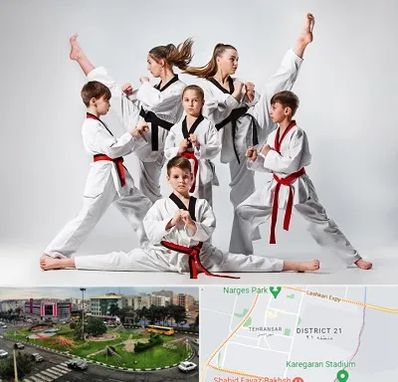 باشگاه کاراته در تهرانسر 