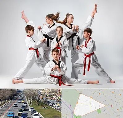 باشگاه کاراته در احمدآباد مشهد