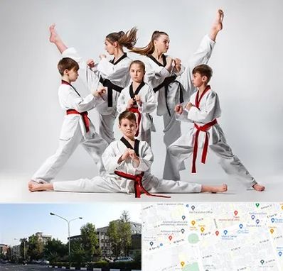 باشگاه کاراته در میدان کاج 