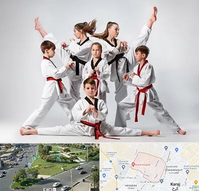 باشگاه کاراته در شاهین ویلا کرج