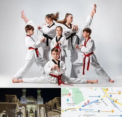 باشگاه کاراته در زرگری شیراز