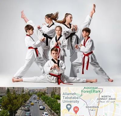 باشگاه کاراته در شهران 