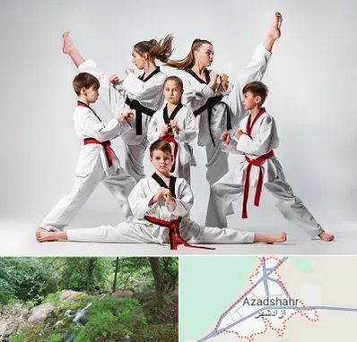 باشگاه کاراته در آزادشهر