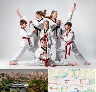 باشگاه کاراته در منطقه 1 تهران 
