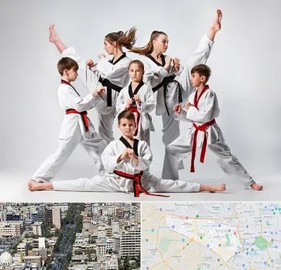 باشگاه کاراته در منطقه 18 تهران 