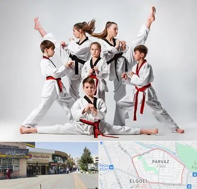 باشگاه کاراته در پرواز تبریز