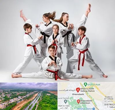 باشگاه کاراته در قصرالدشت شیراز
