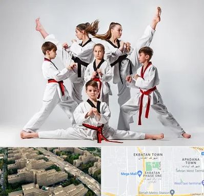 باشگاه کاراته در اکباتان 