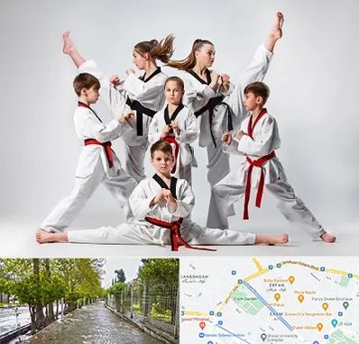 باشگاه کاراته در خیابان ارم شیراز