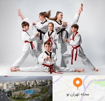 باشگاه کاراته در تهران نو